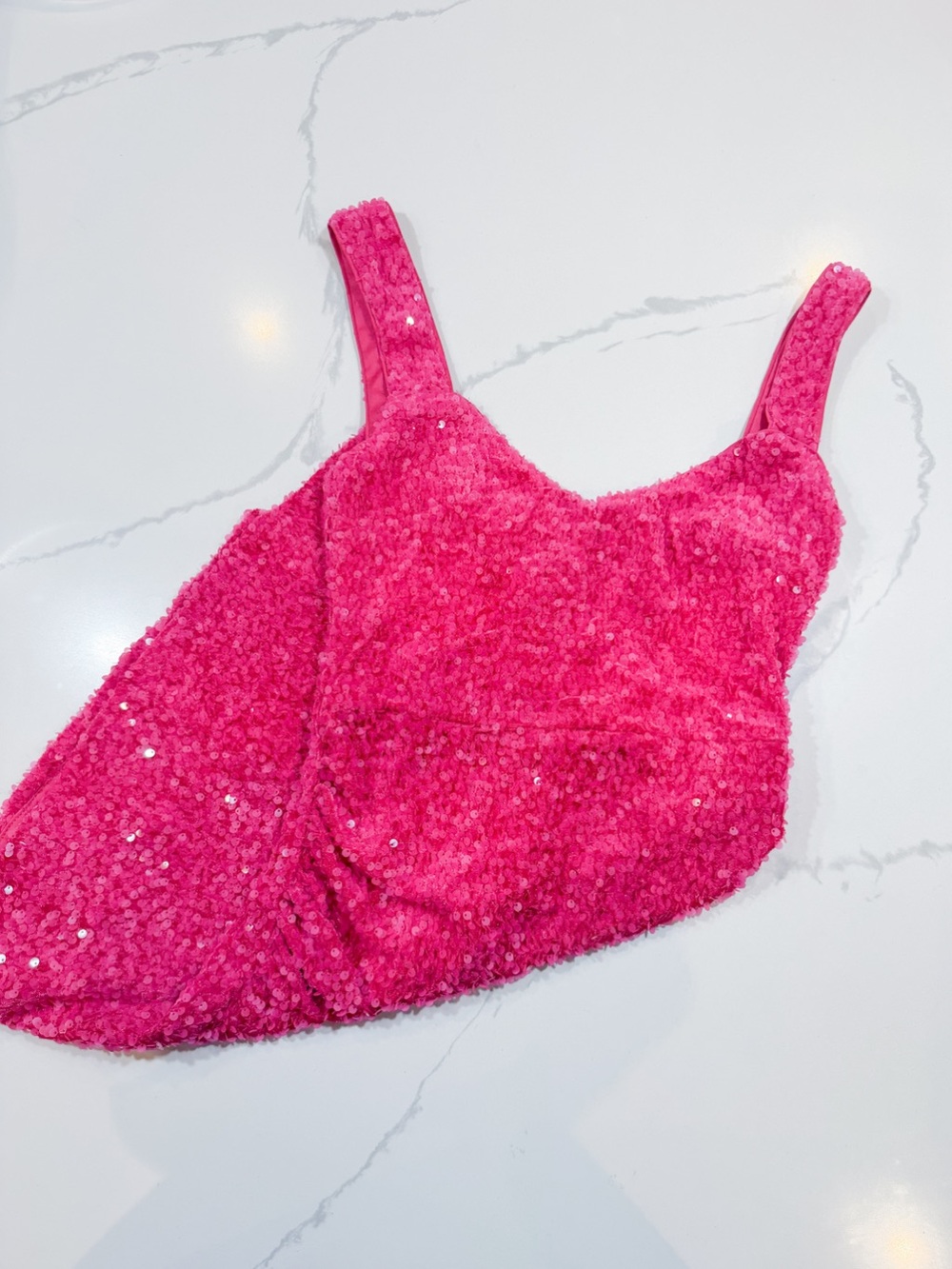 Princess Polly Hot Pink Sequin Mini Dress